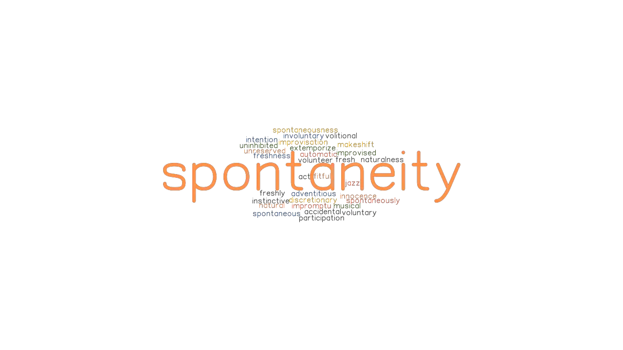 spontaneity: synonyms and related words. what is another word for spontaneity? - grammartop.com