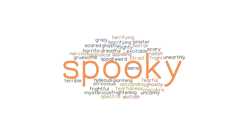 SPOOKY Synonyms And Related Words What Is Another Word For SPOOKY 