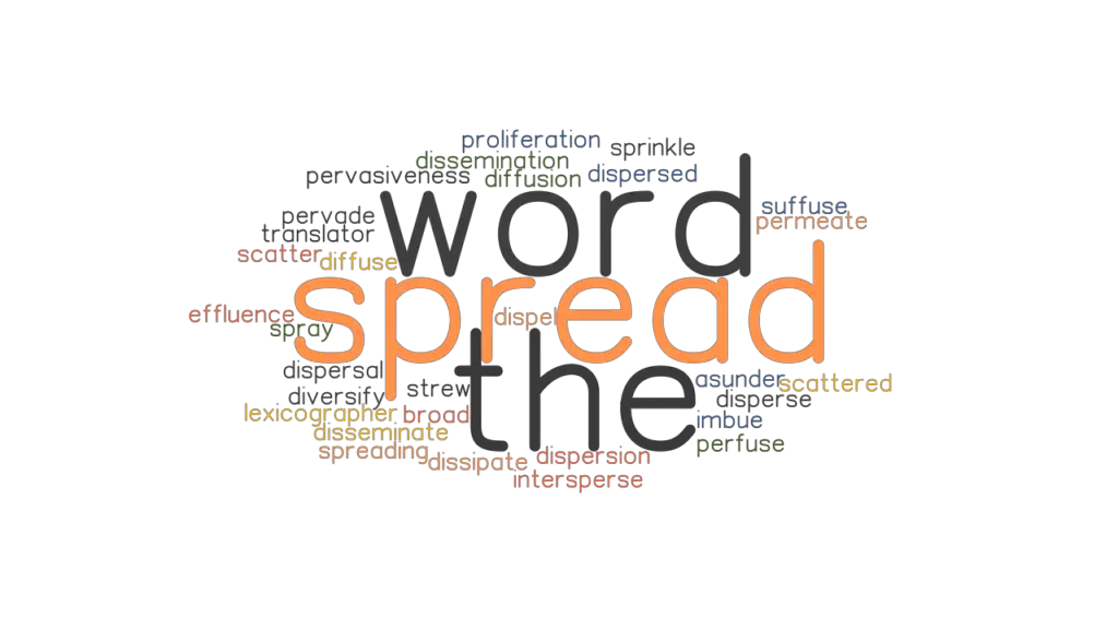 SPREAD THE WORD Synonyms and Related Words. What is Another Word for SPREAD THE WORD