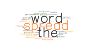 what is a synonym for easily spread