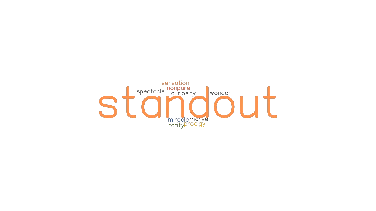 STANDOUT Synonyms And Related Words What Is Another Word For STANDOUT 