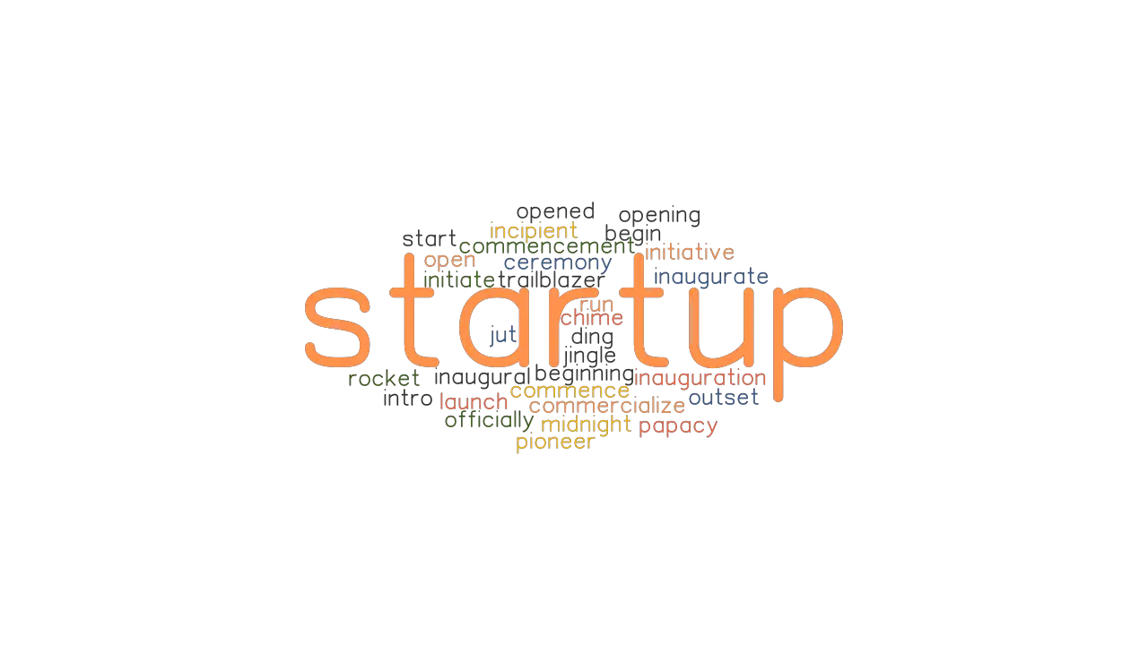 STARTUP Synonyms And Related Words What Is Another Word For STARTUP 