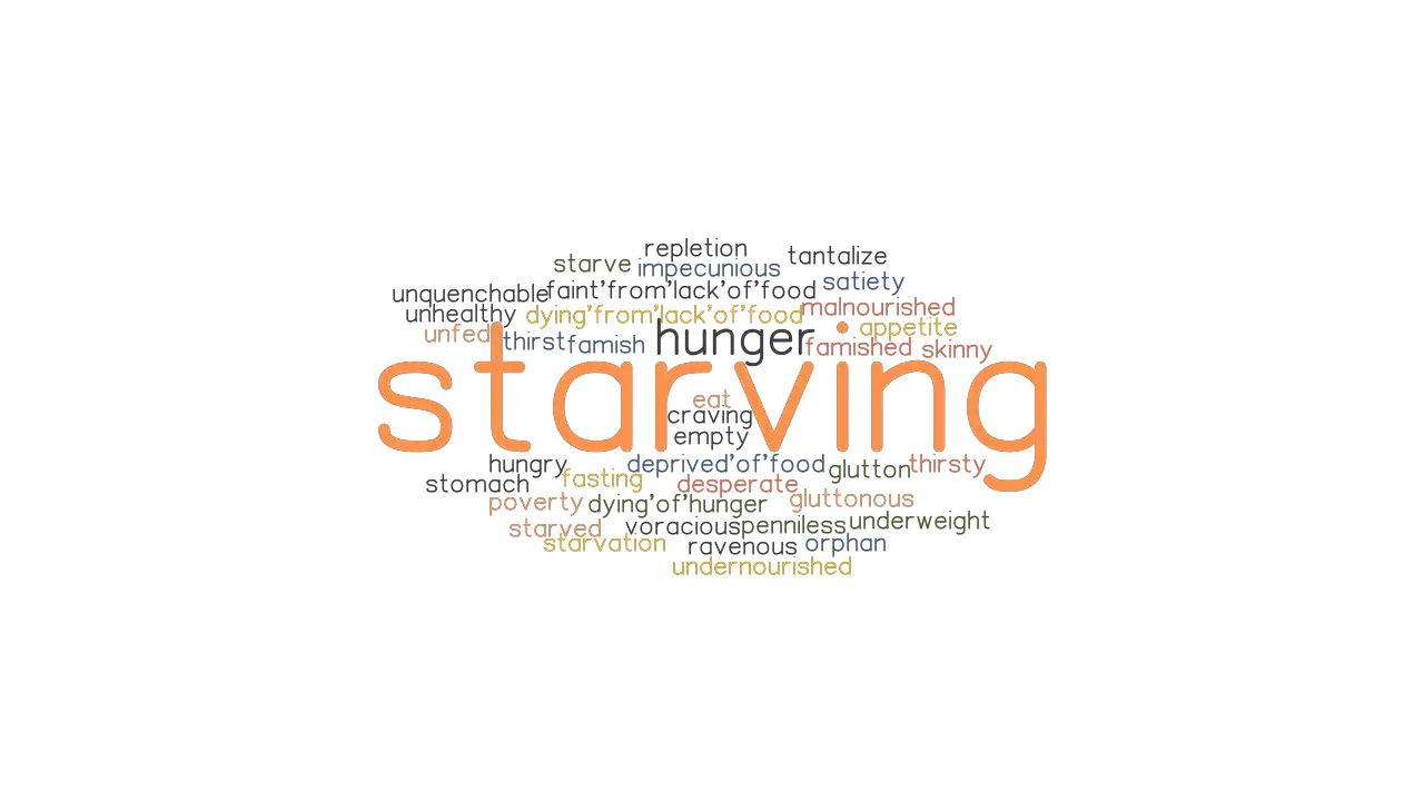 STARVING Synonyms And Related Words What Is Another Word For STARVING 