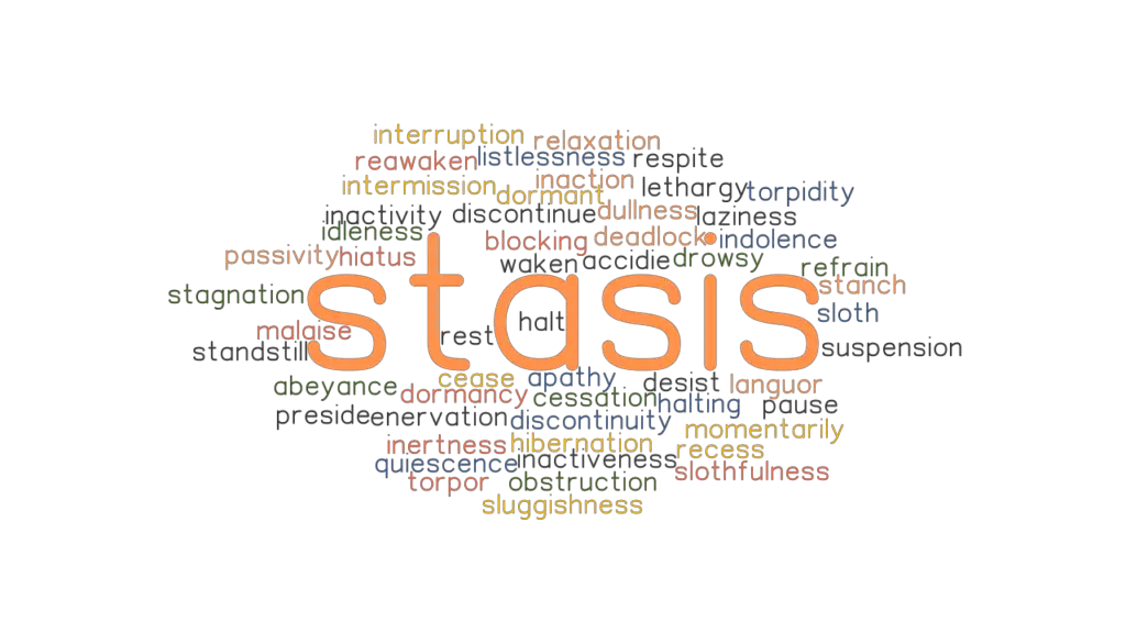 STASIS Synonyms and Related Words. What is Another Word