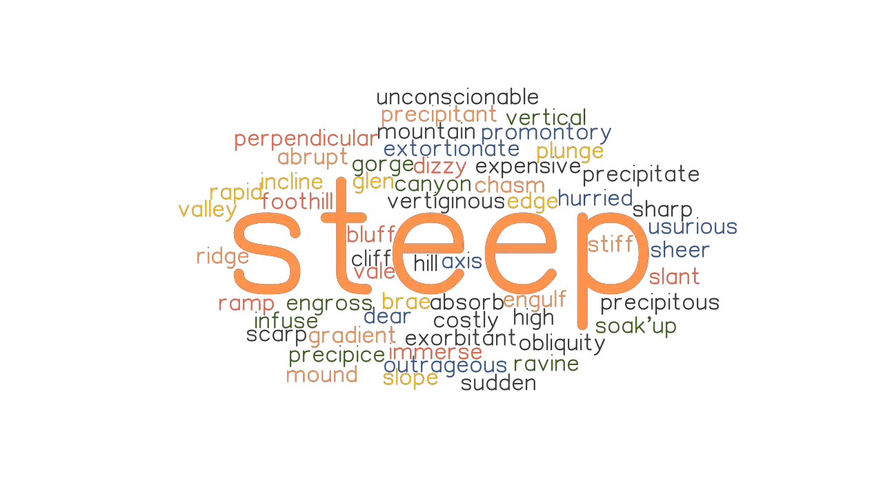 STEEP - Definition and synonyms of steep in the English dictionary