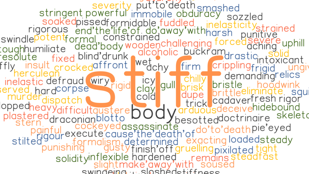 Another Word For Not Stiff