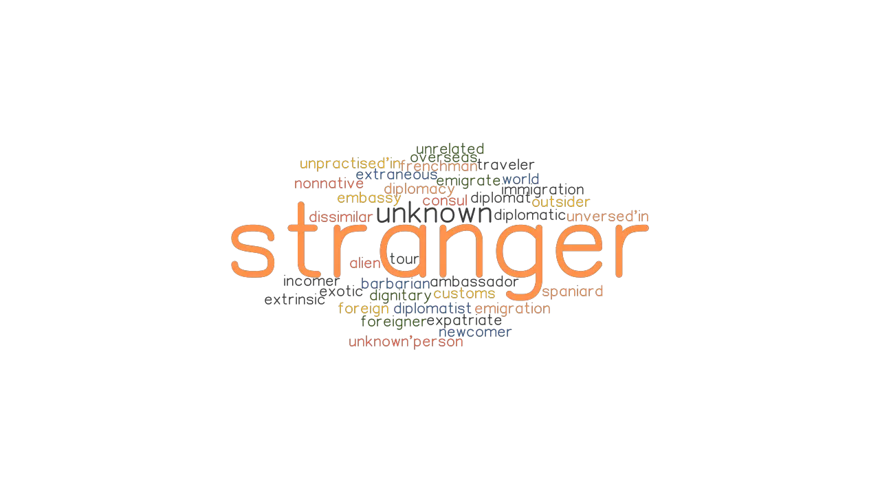 STRANGER Synonyms And Related Words What Is Another Word For STRANGER 