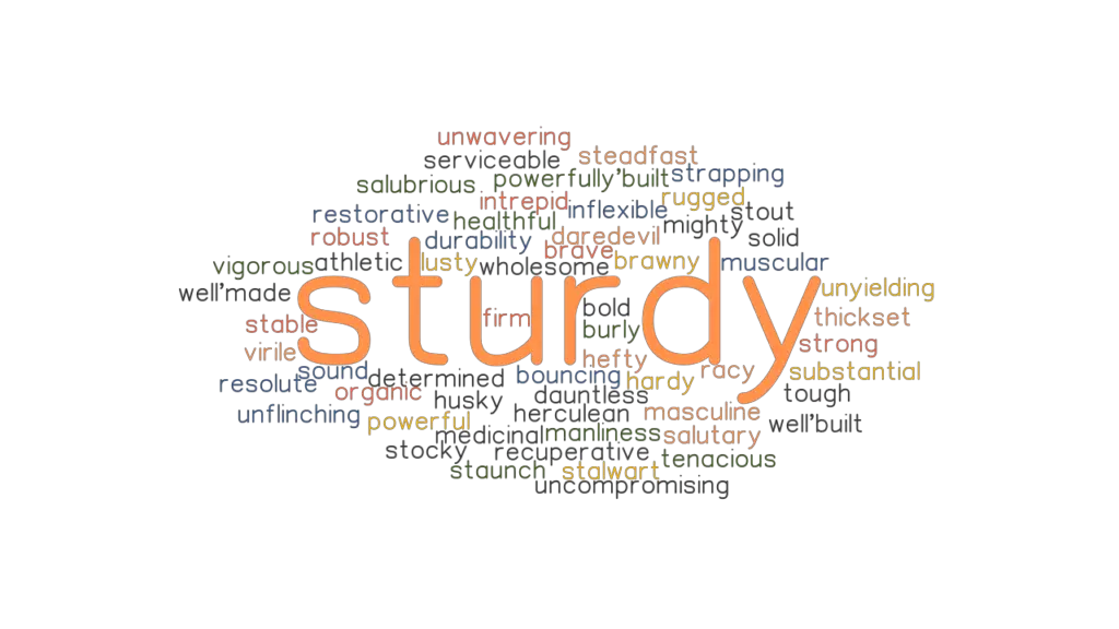 STURDY Synonyms And Related Words What Is Another Word For STURDY 