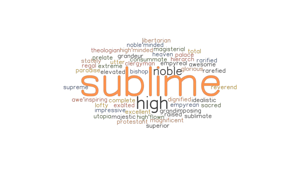 sublime definition