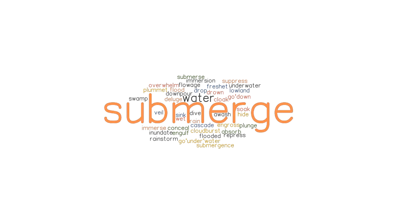synonym for submerge