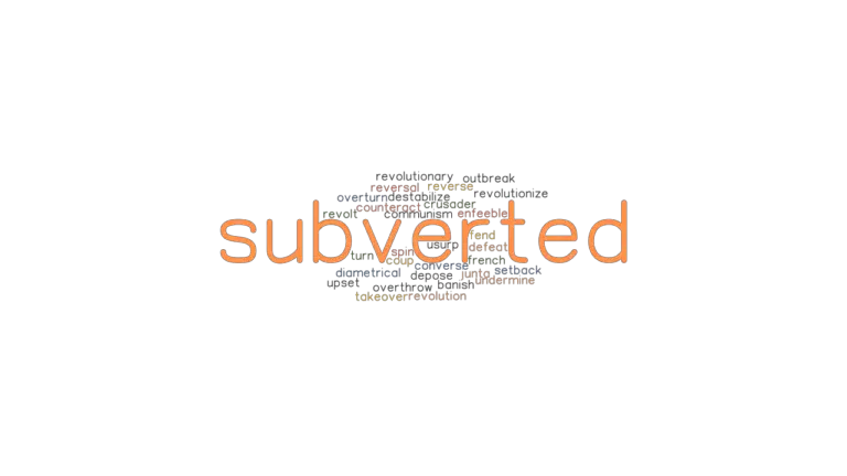 subvert definition for kids