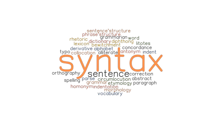 SYNTAX: Synonyms and Related Words. What is Another Word for SYNTAX ...