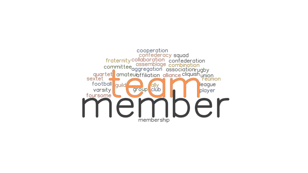 Another Word For Team Member