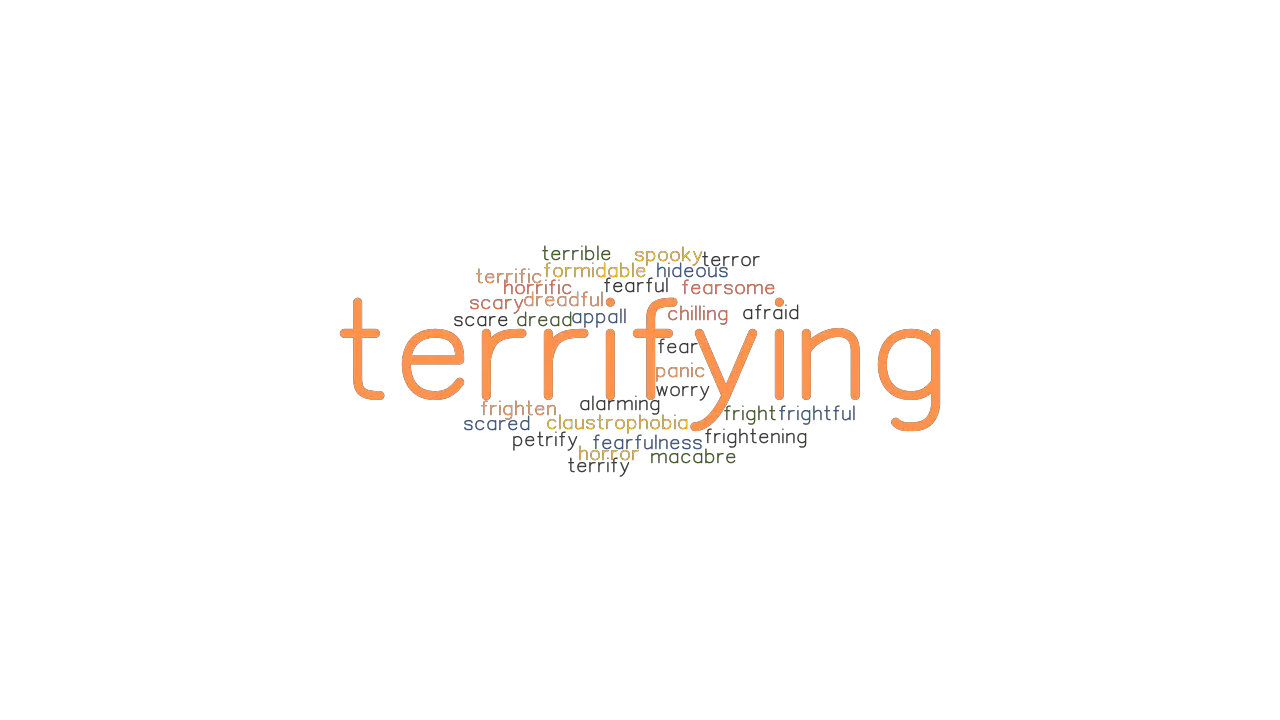 TERRIFYING Synonyms And Related Words What Is Another Word For 