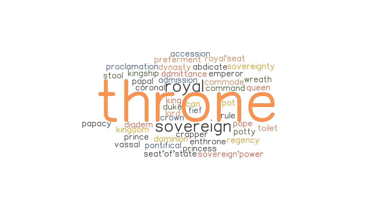 THRONE Synonyms And Related Words What Is Another Word For THRONE 