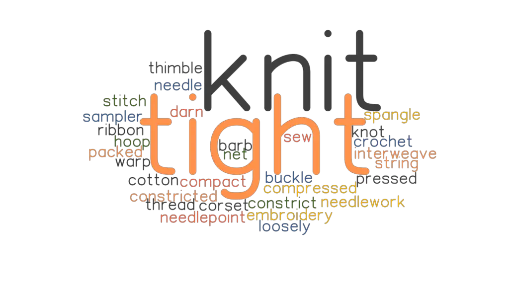 TIGHT KNIT Synonyms and Related Words. What is Another Word for TIGHT