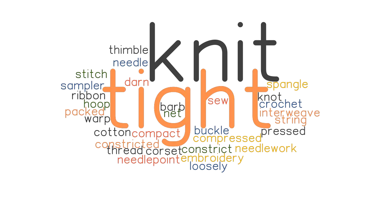 TIGHT KNIT Synonyms And Related Words What Is Another Word For TIGHT 