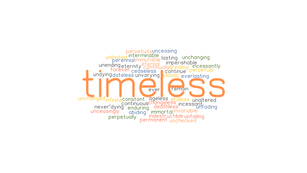 TIMELESS Synonyms And Related Words What Is Another Word For TIMELESS 