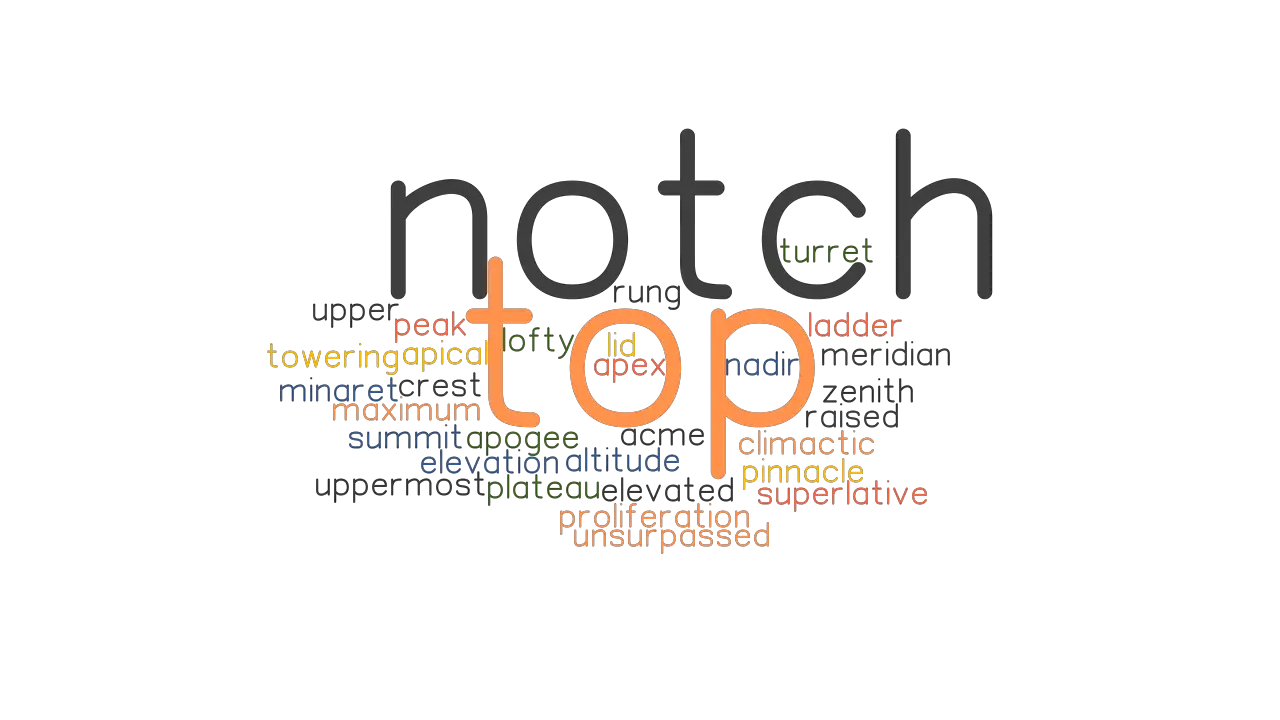 forlade heks Regelmæssigt TOP NOTCH: Synonyms and Related Words. What is Another Word for TOP NOTCH?  - GrammarTOP.com