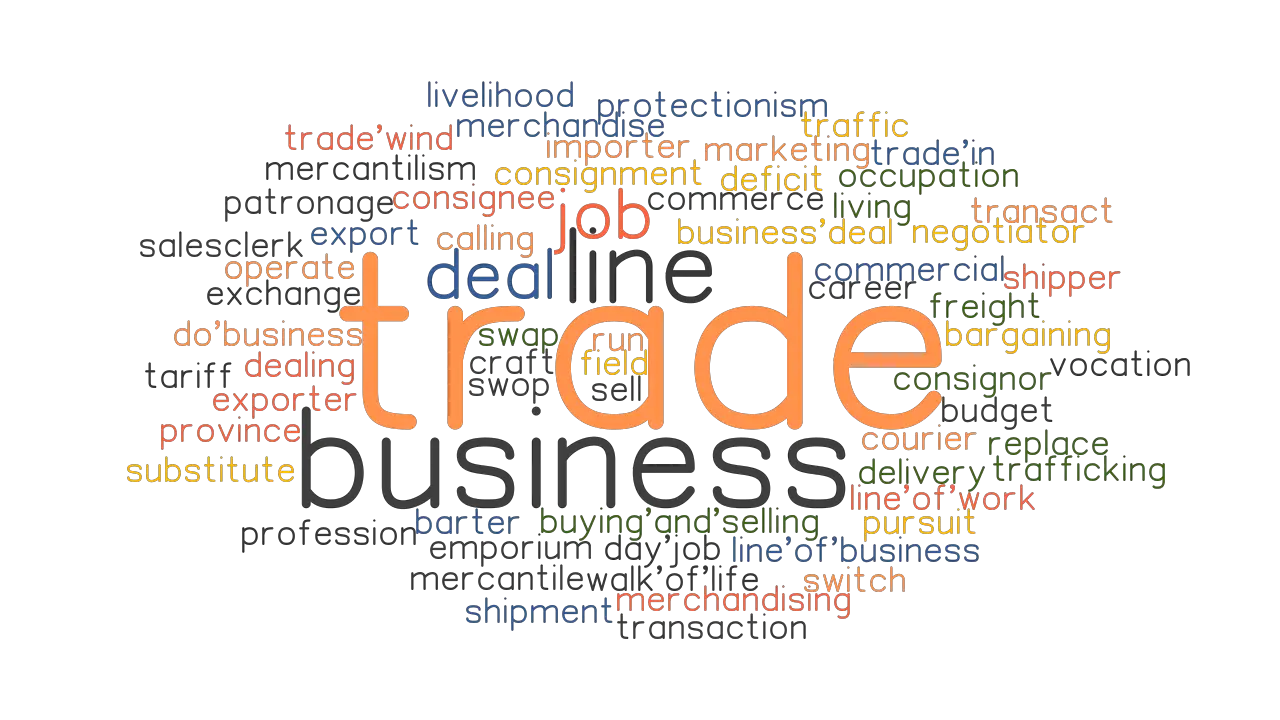 TRADE Synonyms And Related Words What Is Another Word For TRADE 