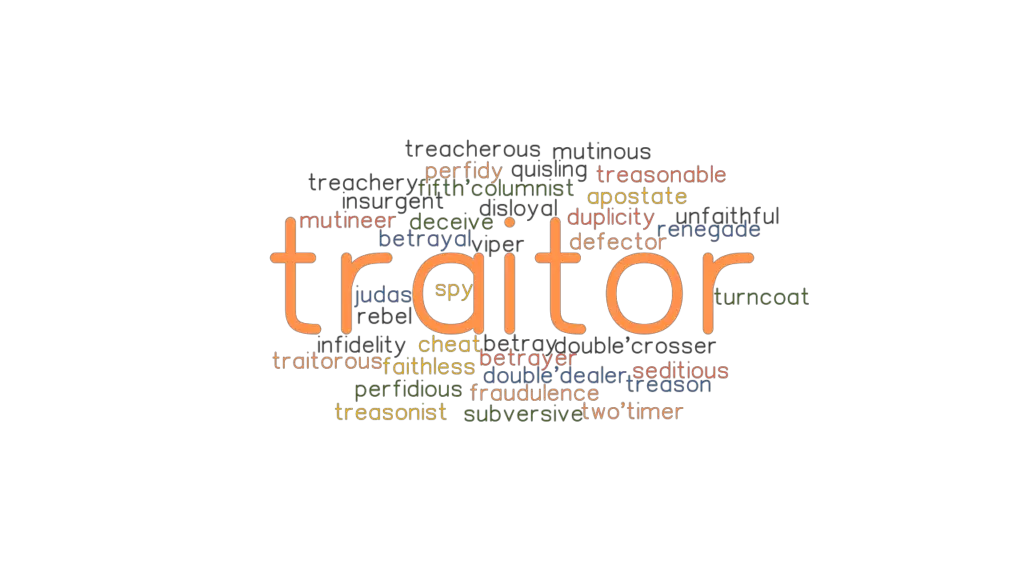 TRAITOR Synonyms And Related Words What Is Another Word For TRAITOR 