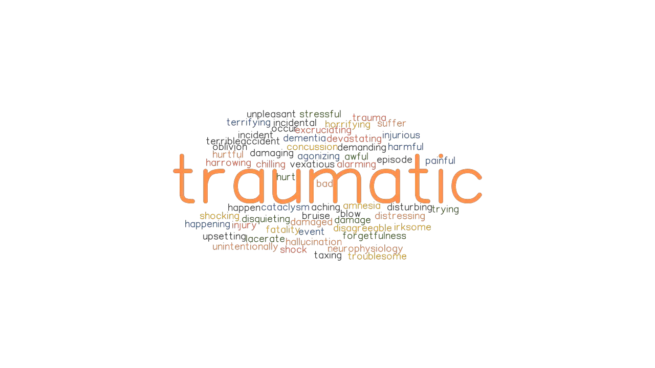 another word for trauma