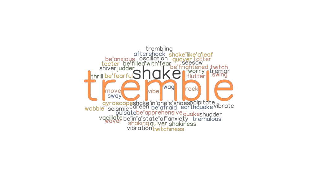 TREMBLE Synonyms And Related Words What Is Another Word For TREMBLE 