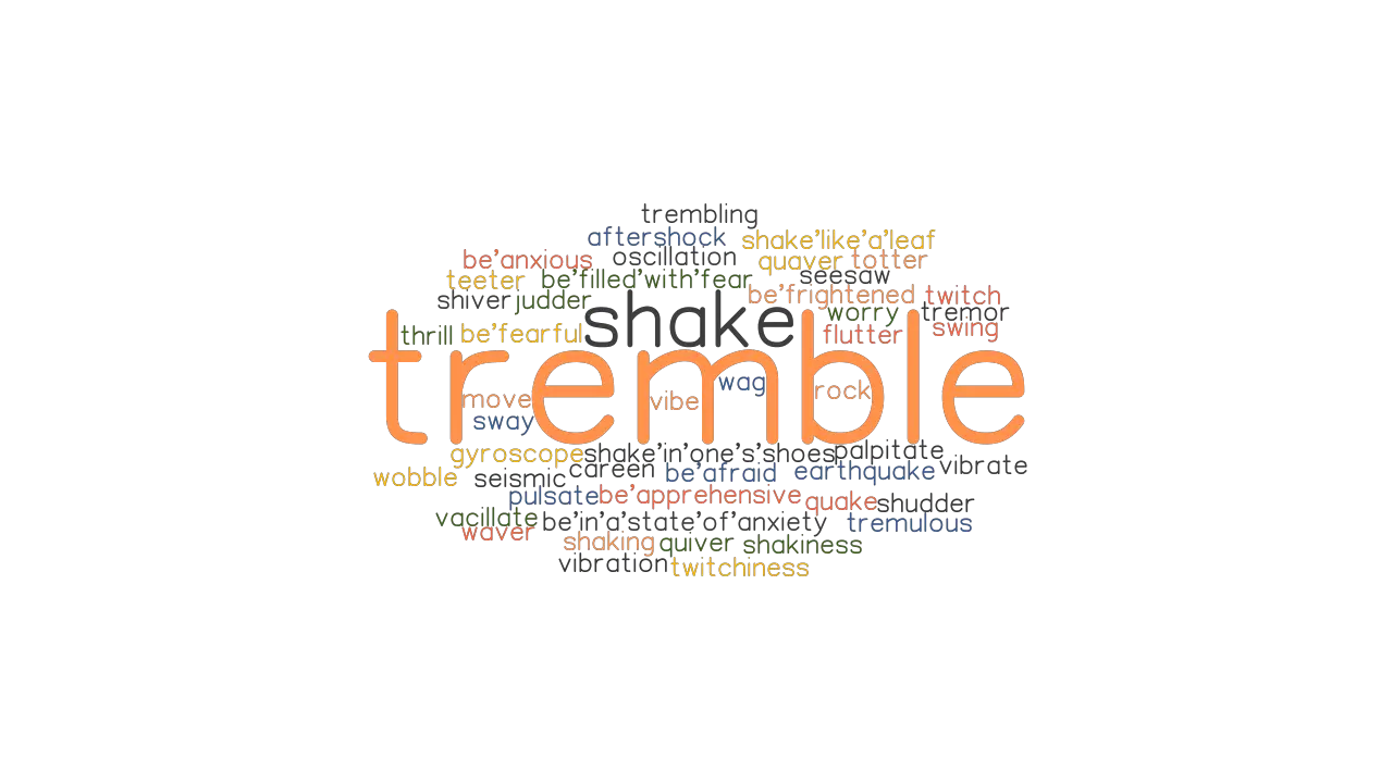 TREMBLE Synonyms And Related Words What Is Another Word For TREMBLE 