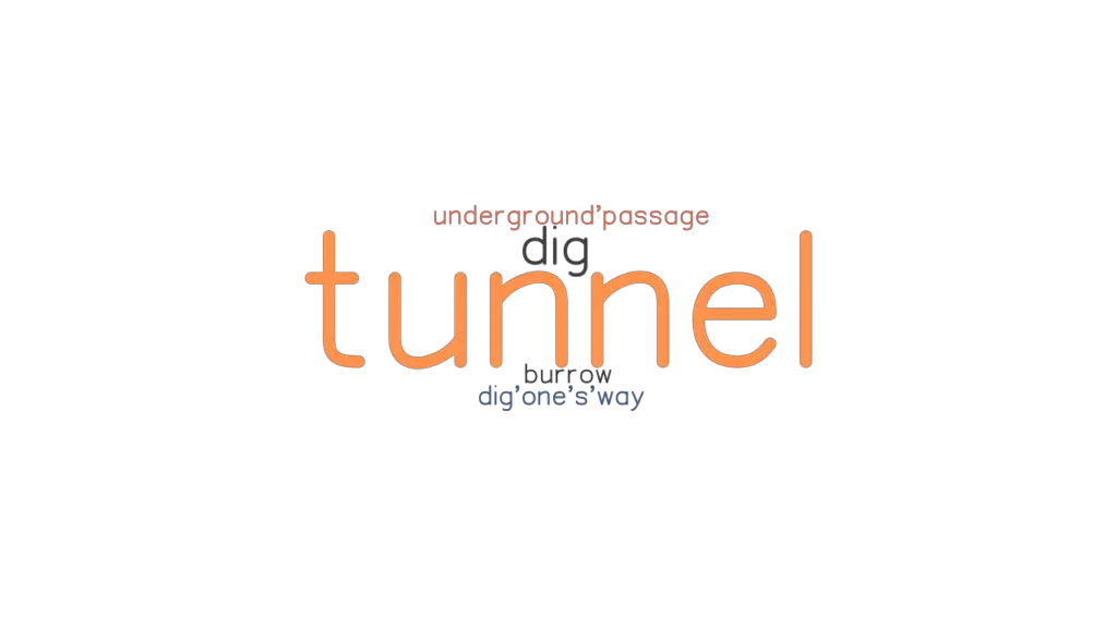 TUNNEL Synonyms and Related Words. What is Another Word for TUNNEL