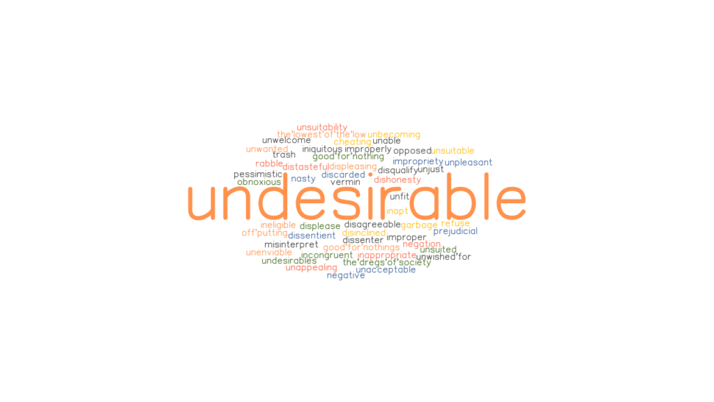 undesirable-synonyms-and-related-words-what-is-another-word-for