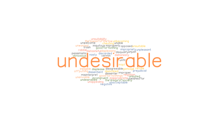 undesirable-synonyms-and-related-words-what-is-another-word-for