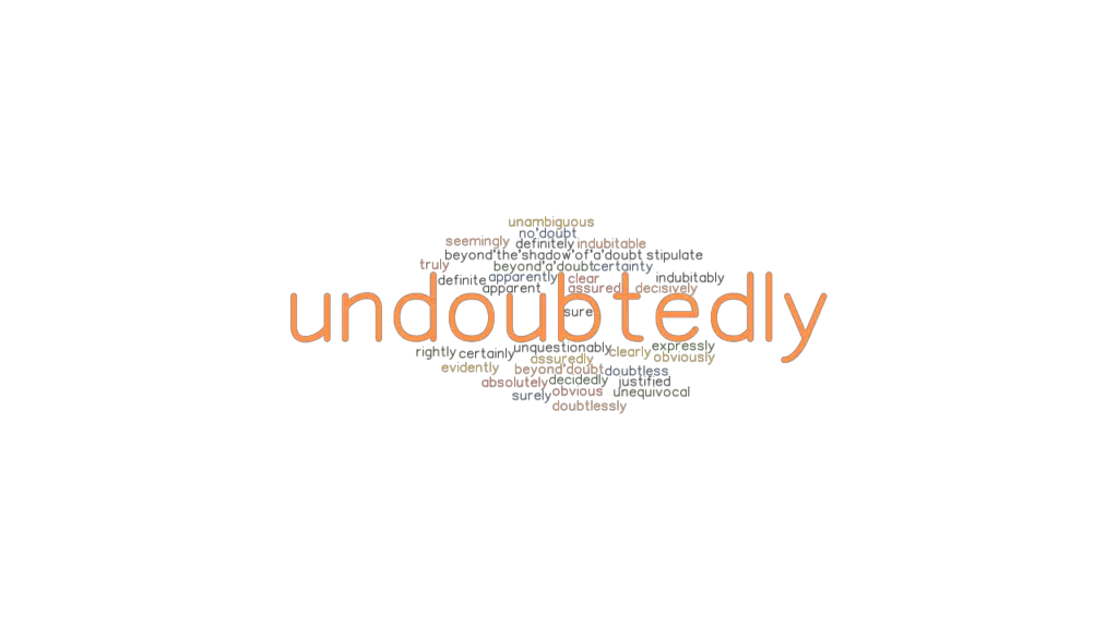 UNDOUBTEDLY Synonyms And Related Words What Is Another Word For 