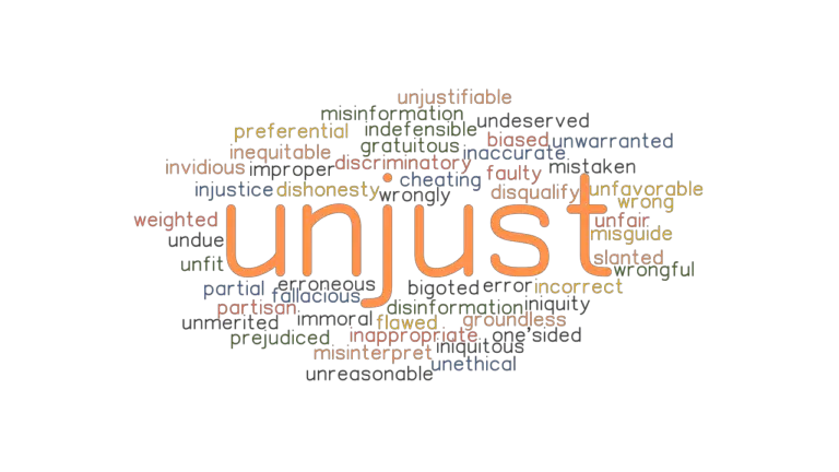 Another Word For Unjust Or Illegal