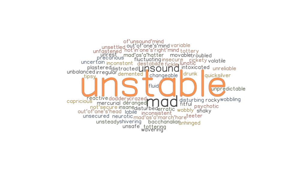 meaning of unstable presentation