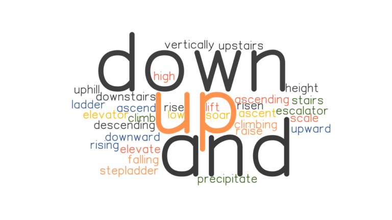 UP AND DOWN Synonyms And Related Words What Is Another Word For UP 