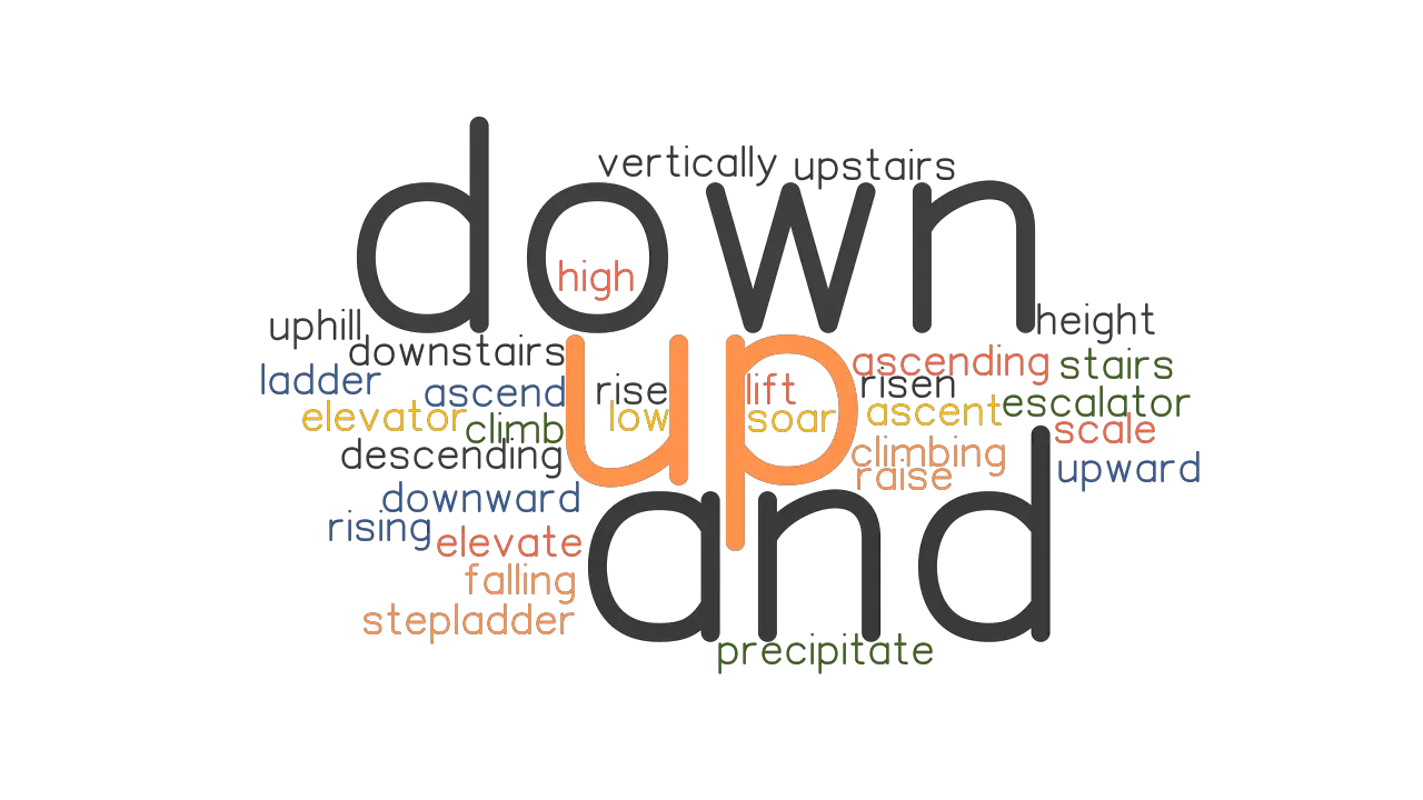 UP AND DOWN Synonyms And Related Words What Is Another Word For UP 