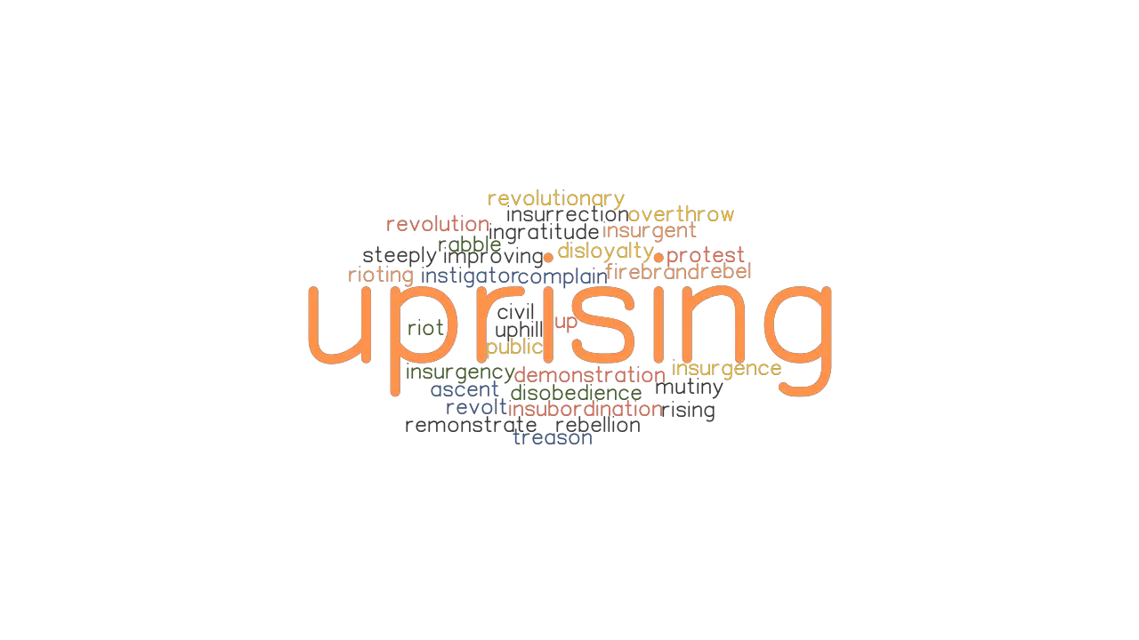 UPRISING Synonyms And Related Words What Is Another Word For UPRISING 