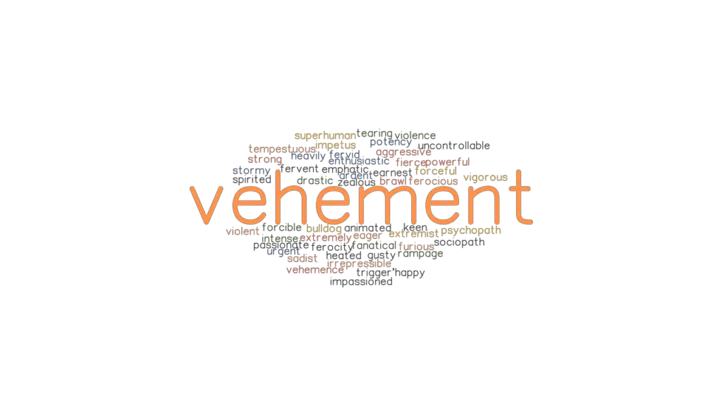 Another Word For Vehemently