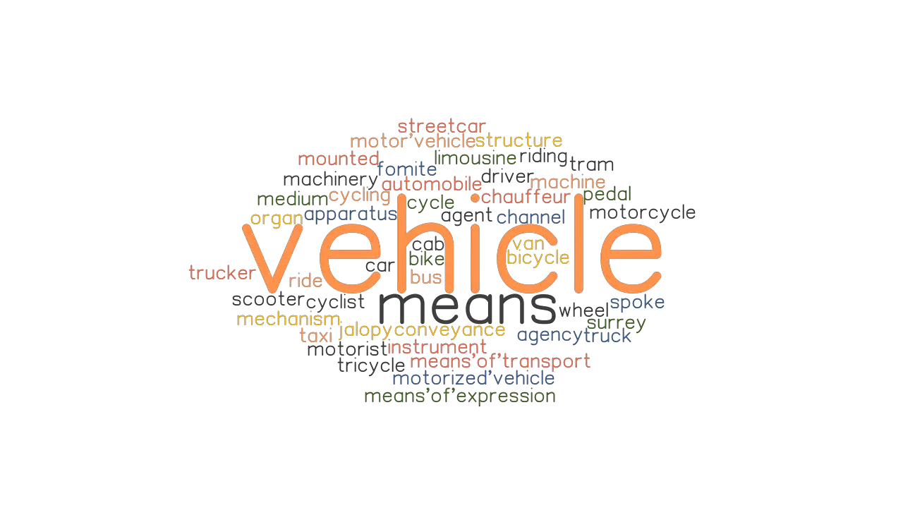 VEHICLE Synonyms and Related Words. What is Another Word for VEHICLE