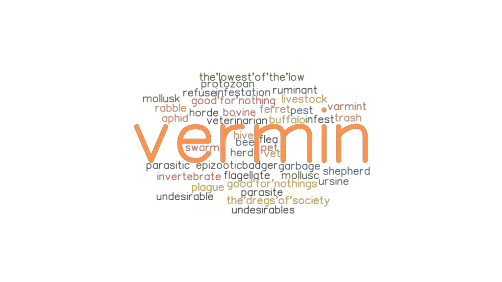 VERMIN Synonyms and Related Words. What is Another Word for VERMIN