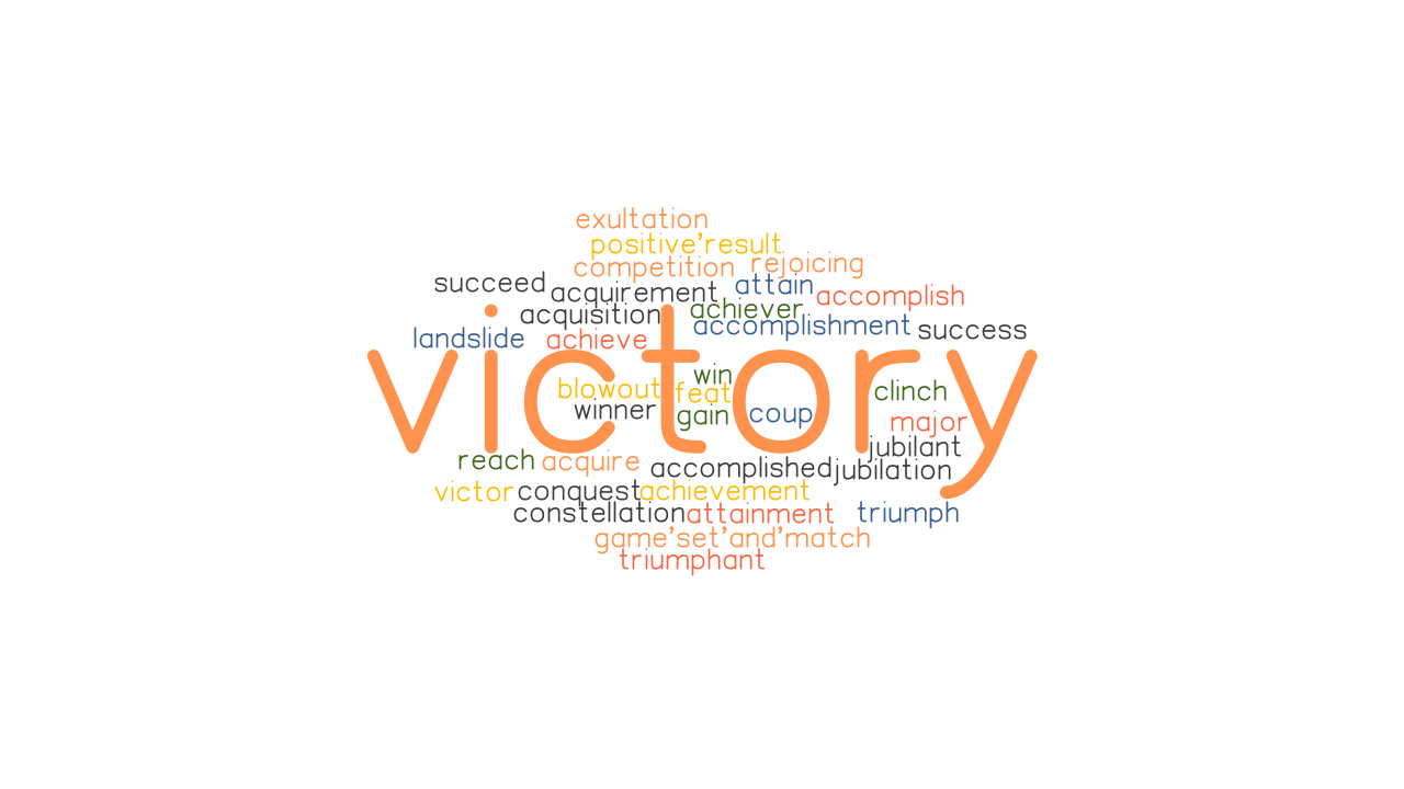 VICTORY Synonyms And Related Words What Is Another Word For VICTORY 