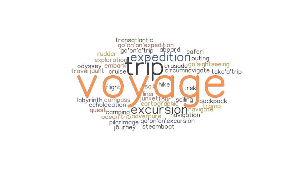 VOYAGE Synonyms And Related Words What Is Another Word For VOYAGE 