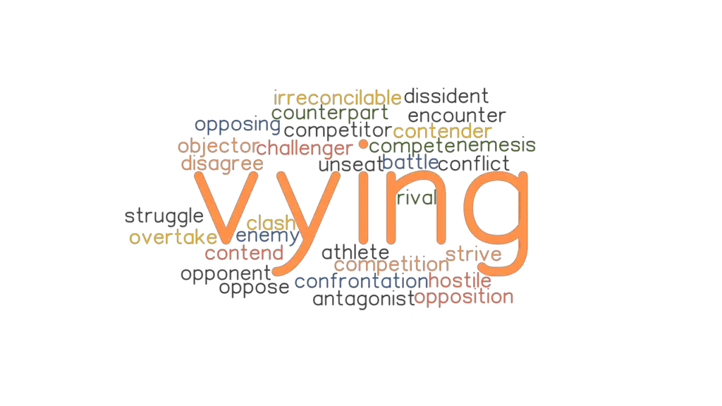 VYING: Synonyms and Related Words. What is Another Word for VYING ...