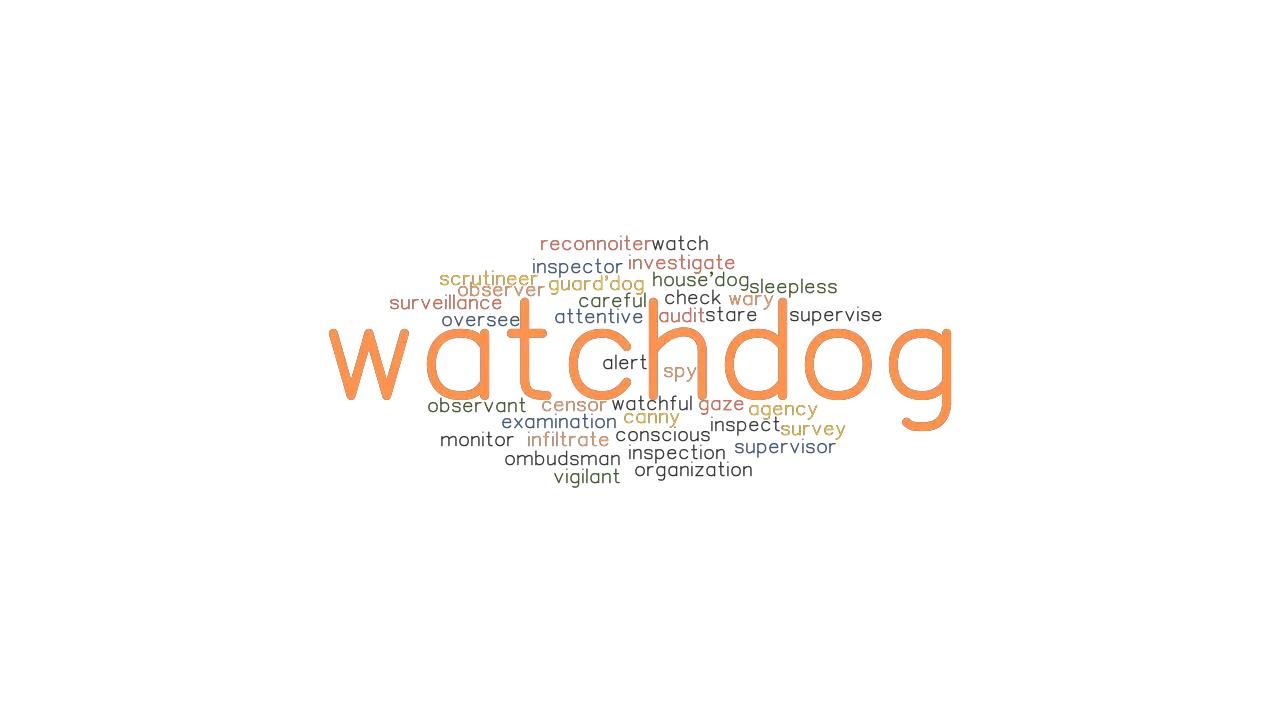 WATCHDOG Synonyms And Related Words What Is Another Word For WATCHDOG 