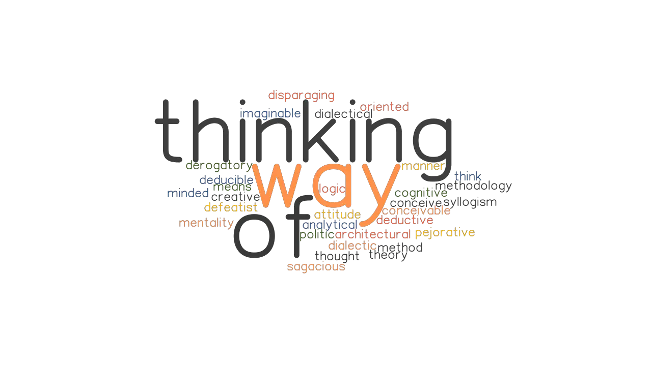 WAY OF THINKING Synonyms And Related Words What Is Another Word For 