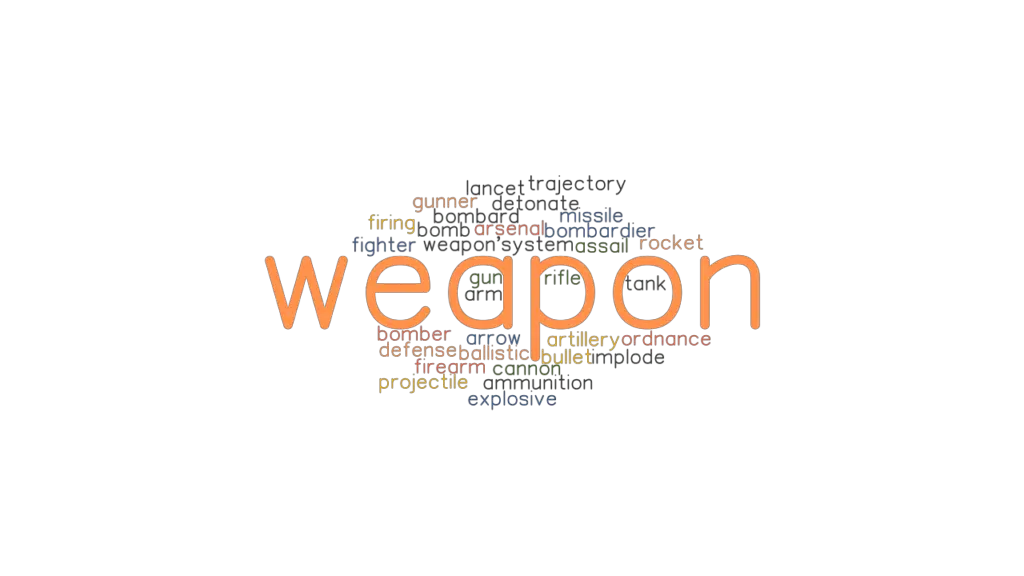 WEAPON: Synonyms and Related Words. What is Another Word for WEAPON ...