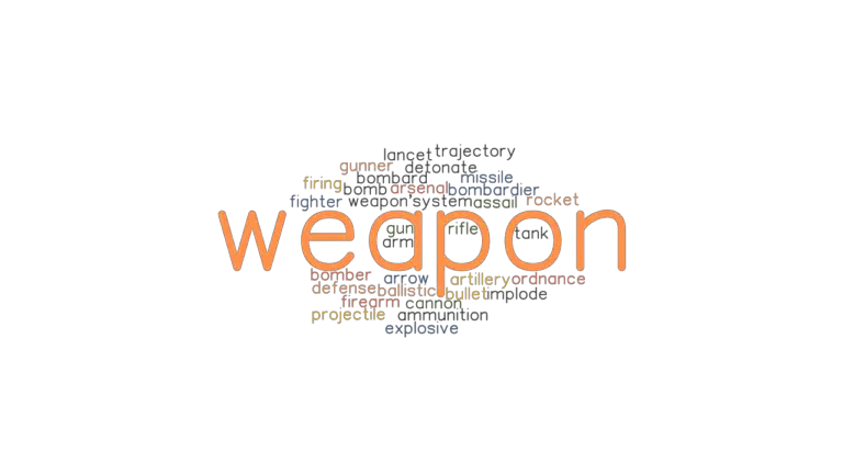 WEAPON: Synonyms and Related Words. What is Another Word for WEAPON ...