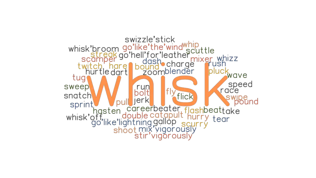 WHISK Synonyms and Related Words. What is Another Word for WHISK