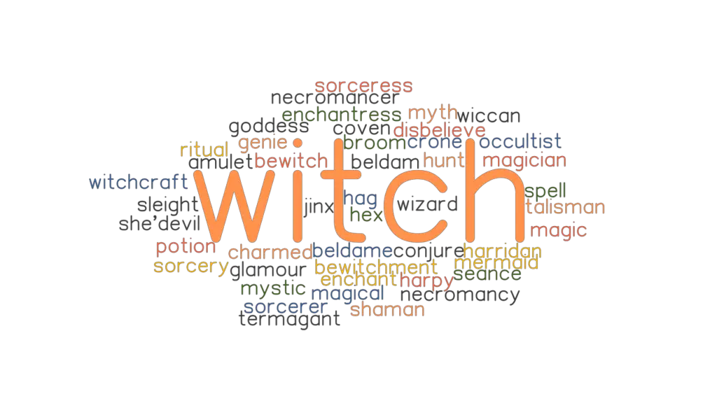 WITCH Synonyms And Related Words What Is Another Word For WITCH GrammarTOP