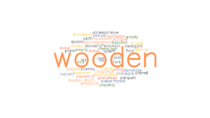 WOODEN: Synonyms and Related Words. What is Another Word for WOODEN ...